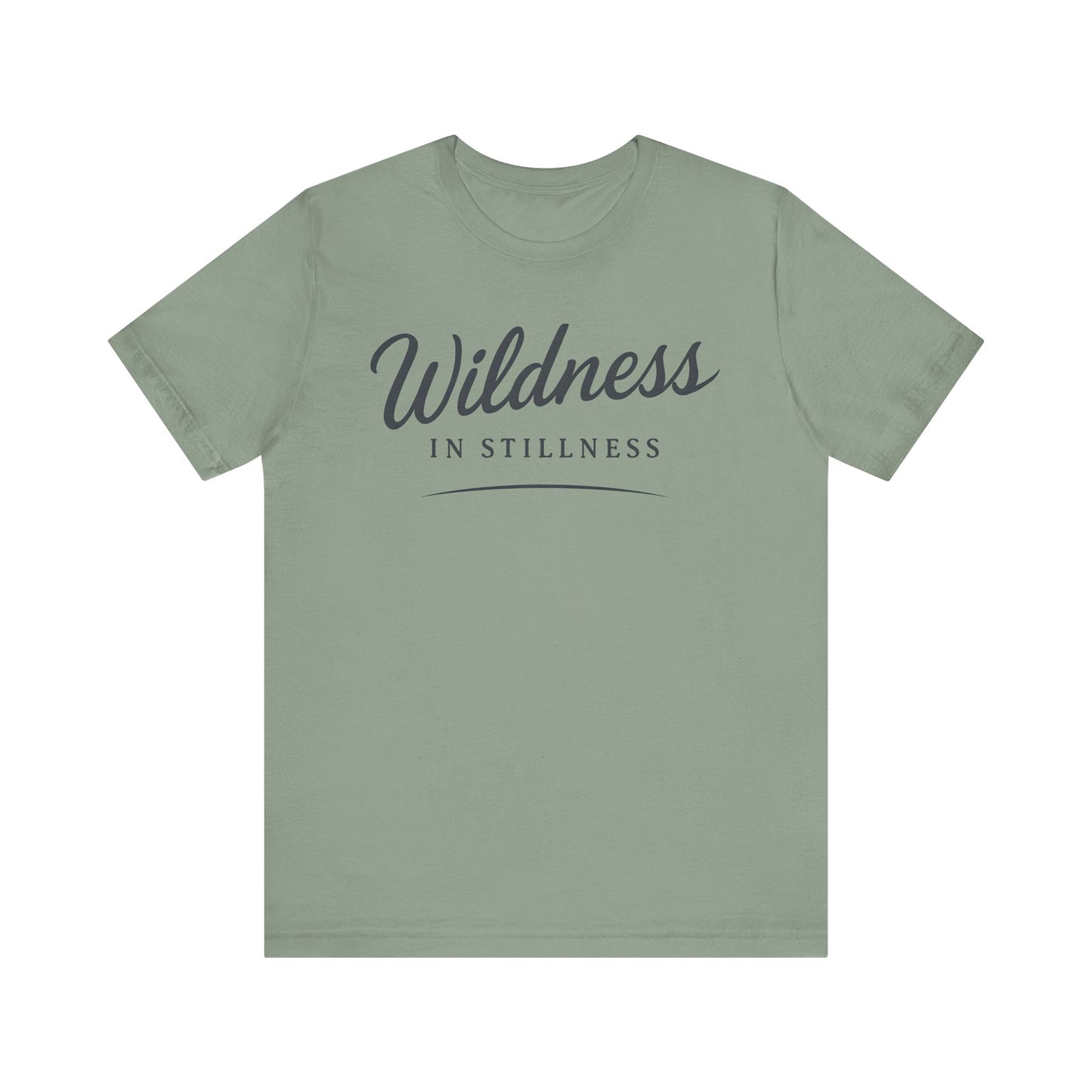 Wildness in Stillness — Bella + Canvas 3001 Minimal Graphic Tee