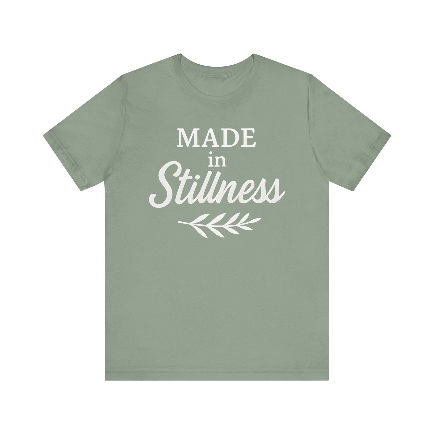 Made in Stillness — Bella + Canvas 3001 Minimal Graphic Tee