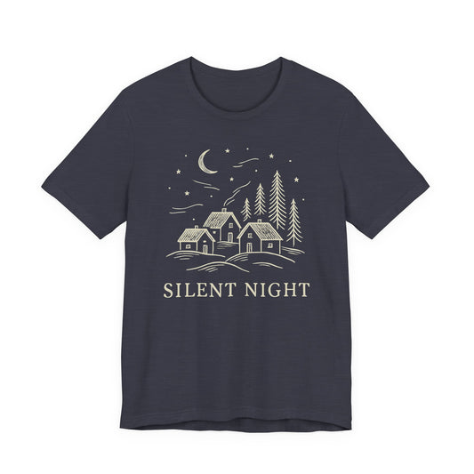 Silent Night — Minimal Graphic Tee