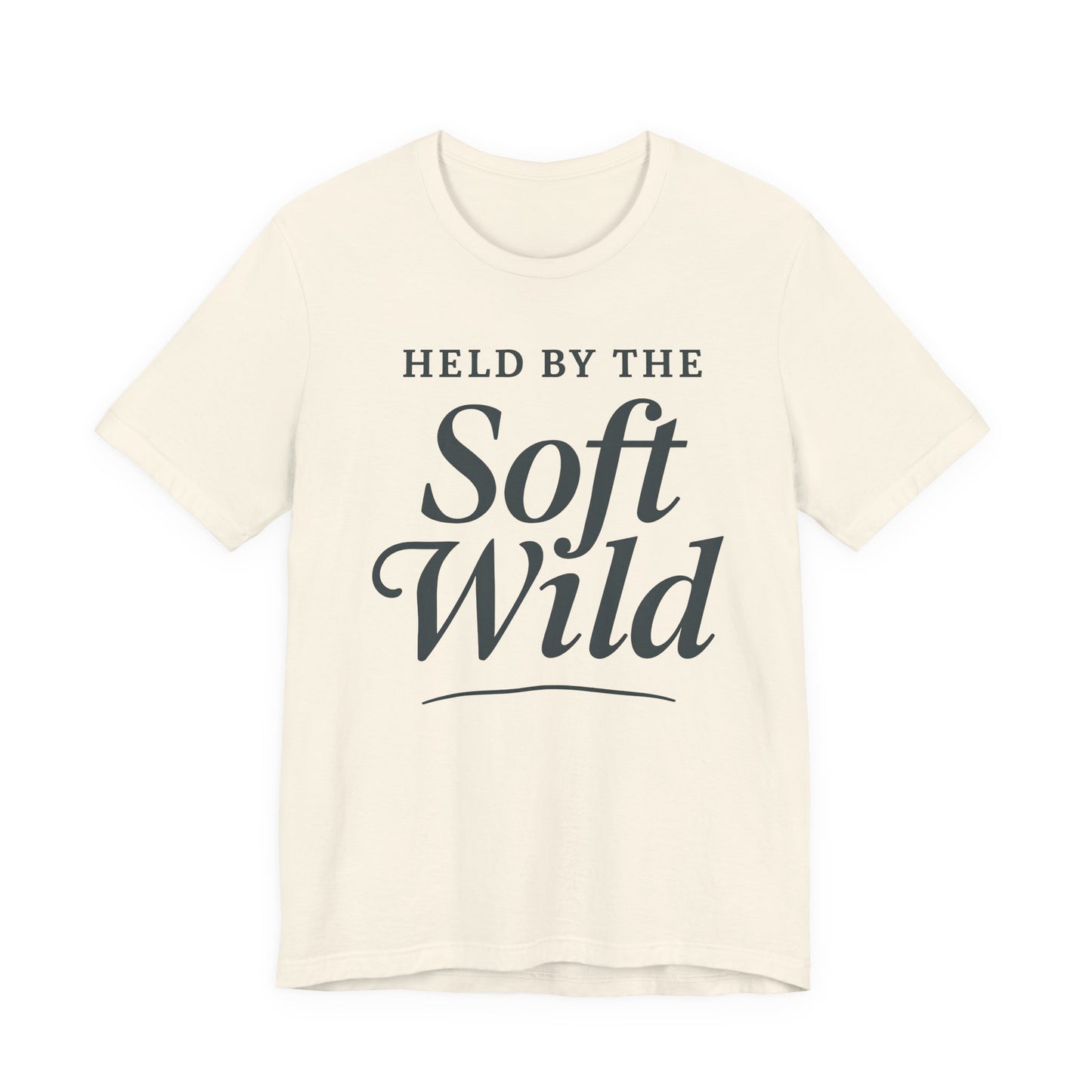 Held by the Soft Wild – Soft Spoken Tee • Bella + Canvas 3001