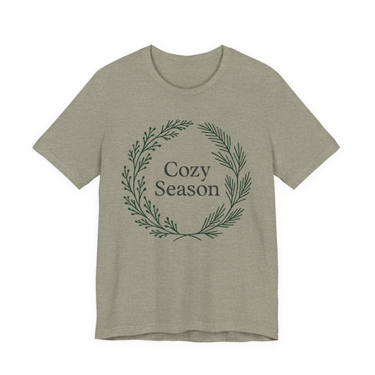 Copy of Cozy Season Wreath — Minimal Graphic Tee