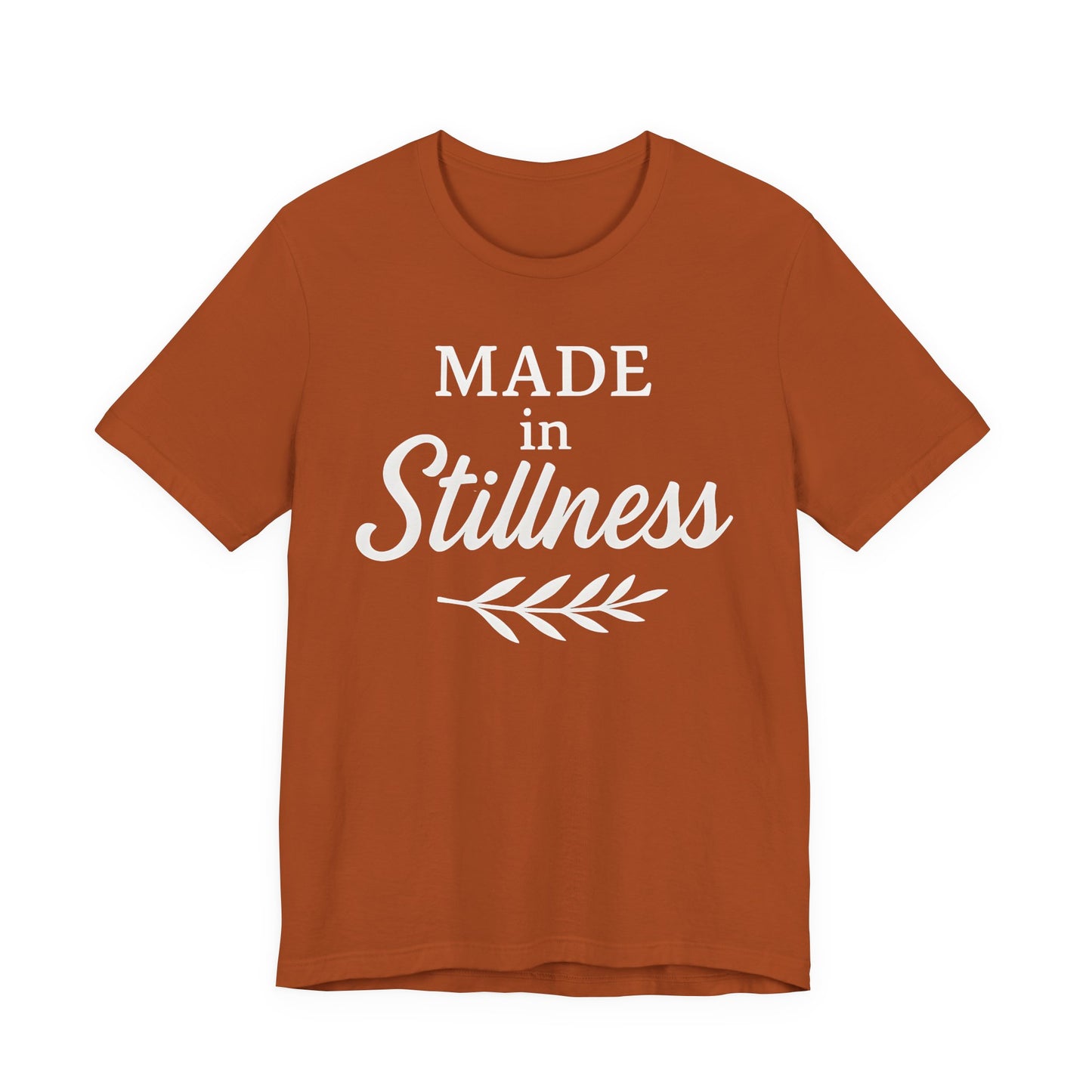Made in Stillness — Bella + Canvas 3001 Minimal Graphic Tee