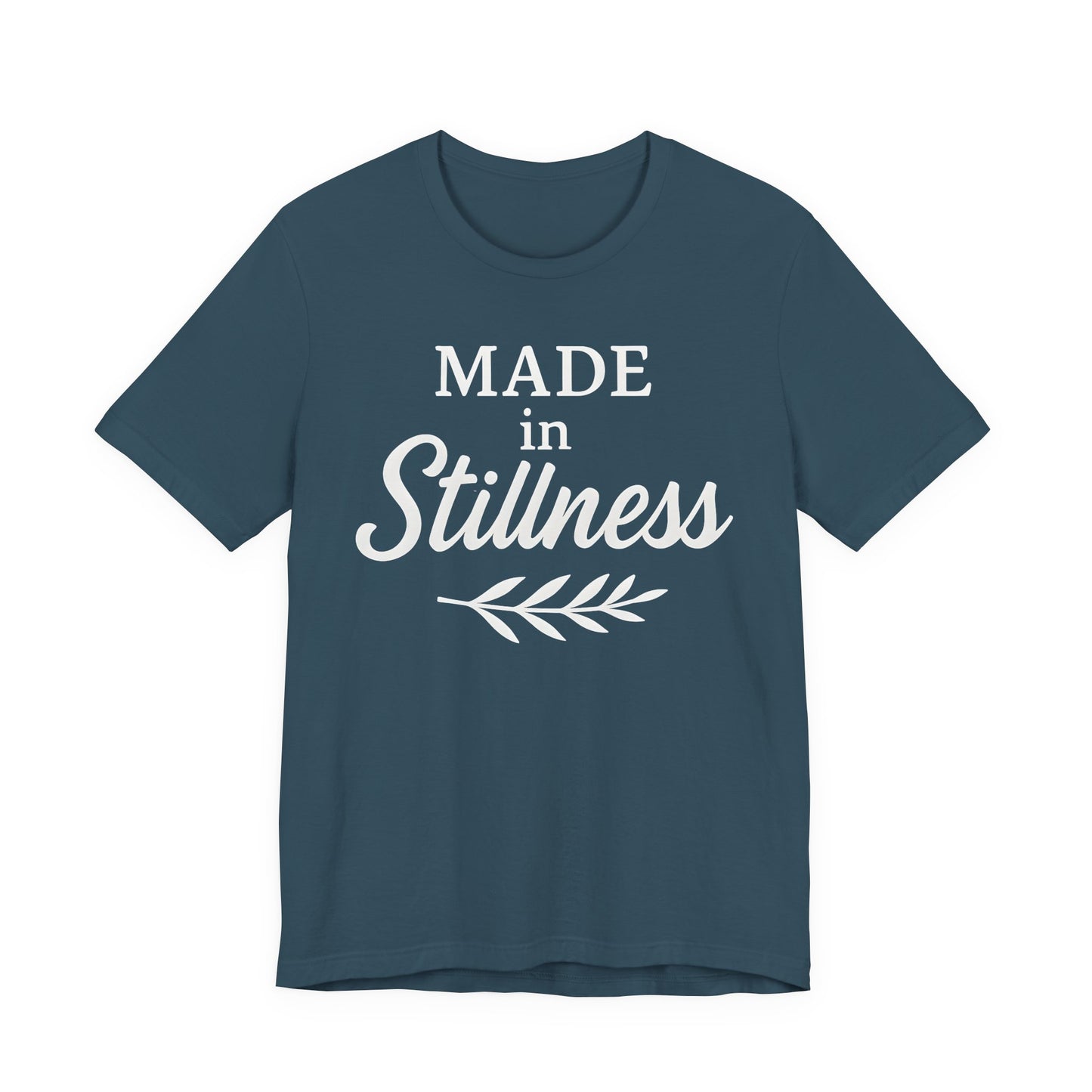 Made in Stillness — Bella + Canvas 3001 Minimal Graphic Tee