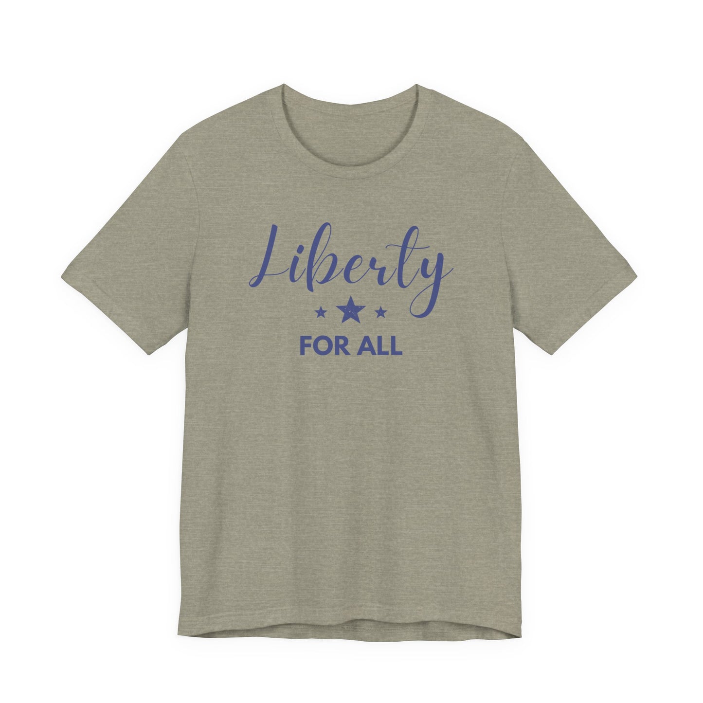Liberty For All –  Soft Spoken Tee • Bella + Canvas 3001