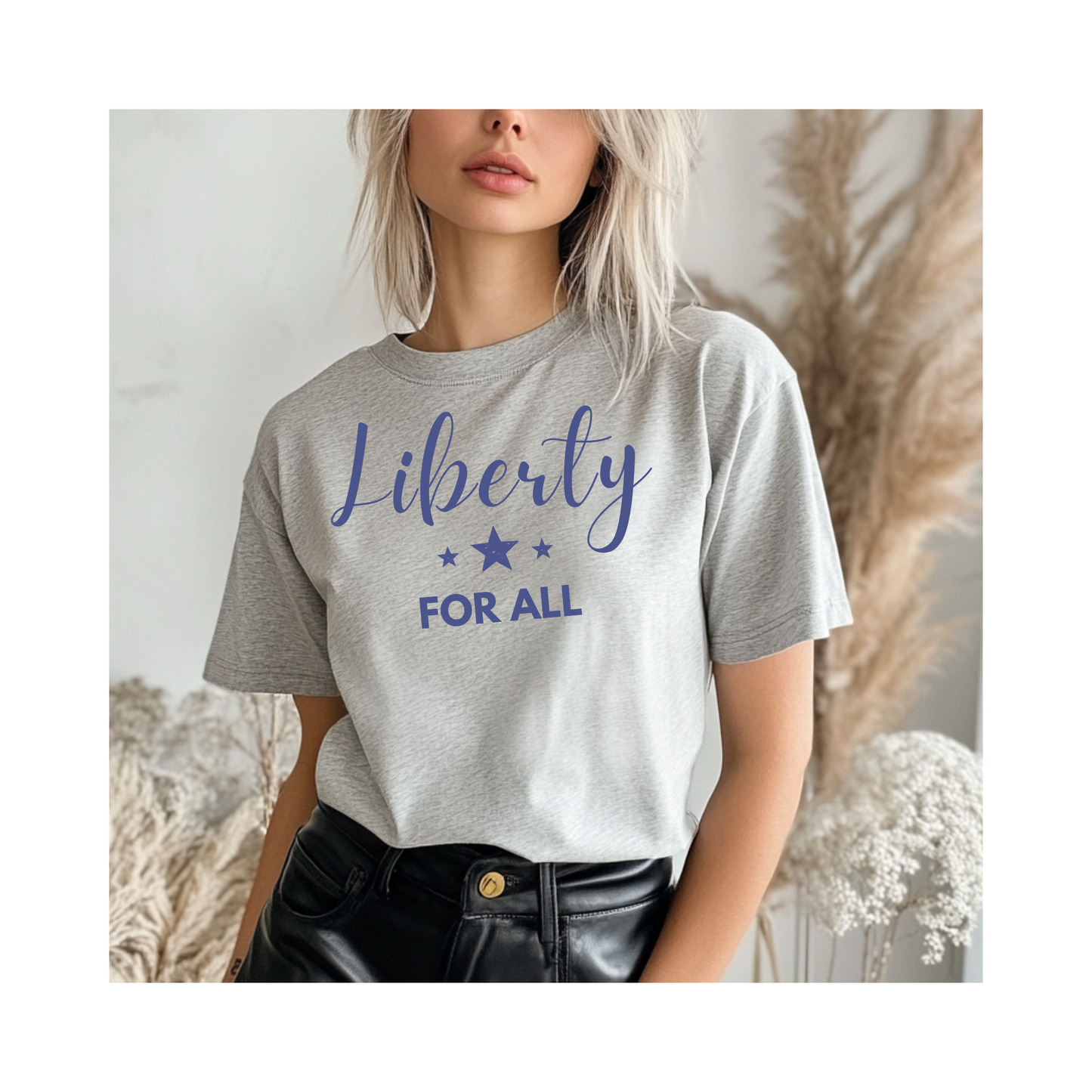 Liberty For All –  Soft Spoken Tee • Bella + Canvas 3001