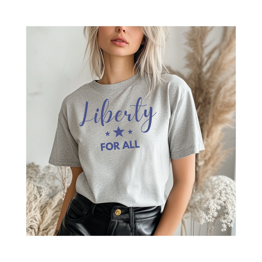 Liberty For All –  Soft Spoken Tee • Bella + Canvas 3001