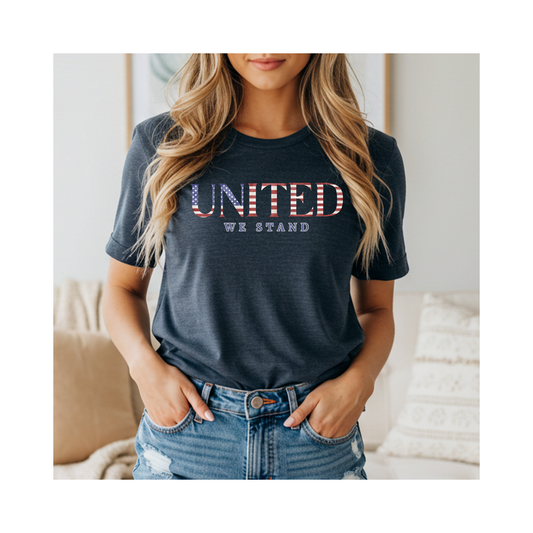 United We Stand –  Soft Spoken Tee • Bella + Canvas 3001